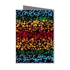 Patterns Rainbow Mini Greeting Cards (pkg Of 8) by uniart180623