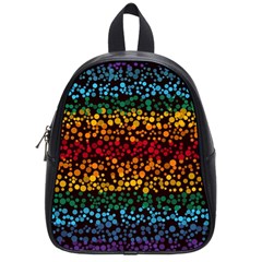 Patterns Rainbow School Bag (small) by uniart180623