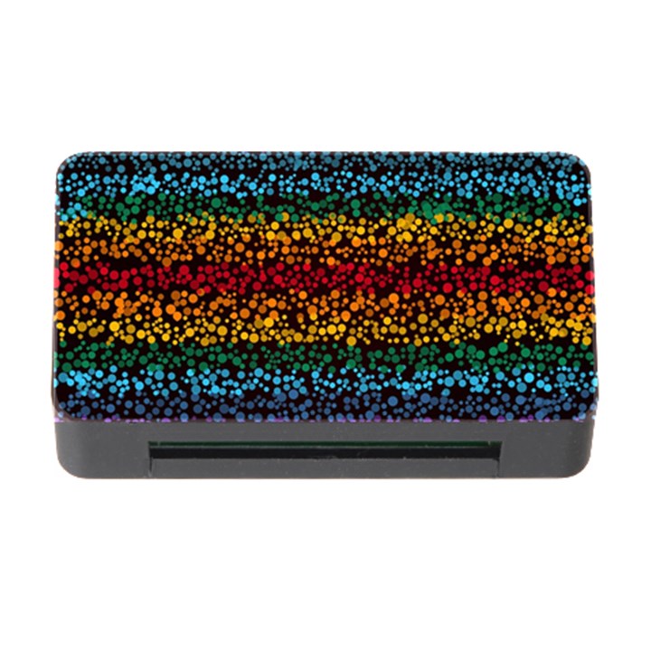 Patterns Rainbow Memory Card Reader with CF