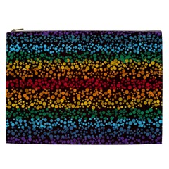 Patterns Rainbow Cosmetic Bag (xxl) by uniart180623