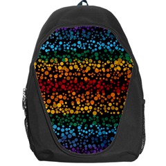 Patterns Rainbow Backpack Bag by uniart180623