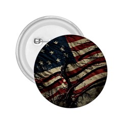 Flag Usa American Flag 2.25  Buttons