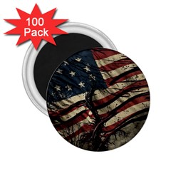 Flag Usa American Flag 2.25  Magnets (100 pack) 