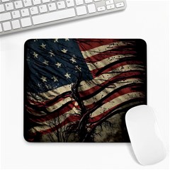 Flag Usa American Flag Large Mousepad