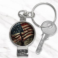 Flag Usa American Flag Nail Clippers Key Chain