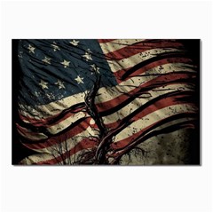 Flag Usa American Flag Postcard 4 x 6  (Pkg of 10)