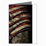 Flag Usa American Flag Greeting Cards (Pkg of 8) Left