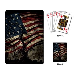 Flag Usa American Flag Playing Cards Single Design (Rectangle)