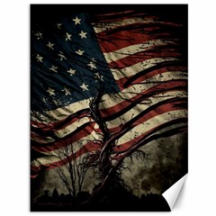 Flag Usa American Flag Canvas 36  X 48  by uniart180623