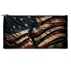 Flag Usa American Flag Pencil Case