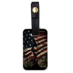 Flag Usa American Flag Luggage Tag (one side)