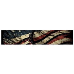 Flag Usa American Flag Small Premium Plush Fleece Scarf by uniart180623