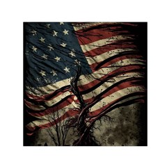 Flag Usa American Flag Square Satin Scarf (30  x 30 )