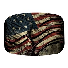 Flag Usa American Flag Mini Square Pill Box