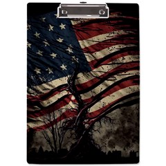 Flag Usa American Flag A4 Acrylic Clipboard