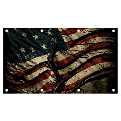 Flag Usa American Flag Banner And Sign 7  X 4  by uniart180623