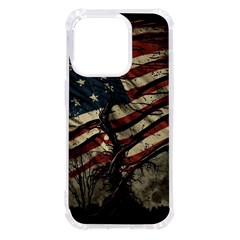 Flag Usa American Flag Iphone 14 Pro Tpu Uv Print Case by uniart180623