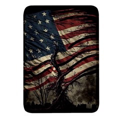 Flag Usa American Flag Rectangular Glass Fridge Magnet (4 Pack)