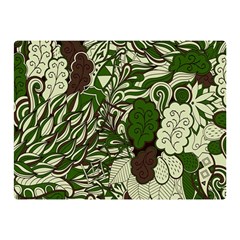 Texture Ornament Pattern Seamless Paisley Two Sides Premium Plush Fleece Blanket (mini) by uniart180623