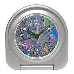 Glass Drops Rainbow Travel Alarm Clock