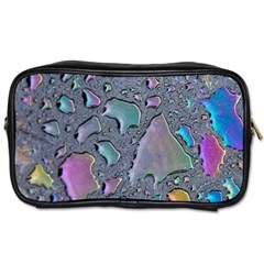 Glass Drops Rainbow Toiletries Bag (two Sides) by uniart180623