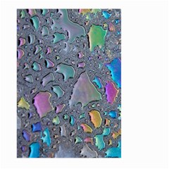 Glass Drops Rainbow Large Garden Flag (two Sides) by uniart180623