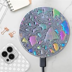 Glass Drops Rainbow Wireless Fast Charger(white) by uniart180623