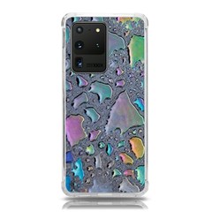 Glass Drops Rainbow Samsung Galaxy S20 Ultra 6 9 Inch Tpu Uv Case by uniart180623