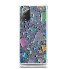 Glass Drops Rainbow Samsung Galaxy Note 20 Tpu Uv Case by uniart180623