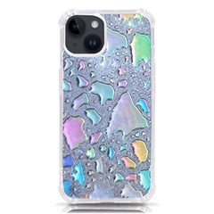 Glass Drops Rainbow Iphone 14 Tpu Uv Print Case by uniart180623