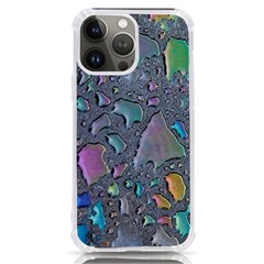 Glass Drops Rainbow Iphone 13 Pro Max Tpu Uv Print Case by uniart180623