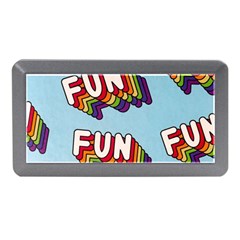 Fun Word Inscription Rainbow Pattern Memory Card Reader (mini)