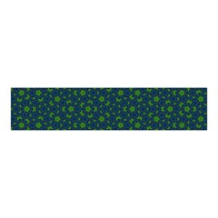 Green Patterns Lines Circles Texture Colorful Velvet Scrunchie by uniart180623