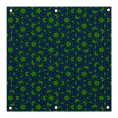 Green Patterns Lines Circles Texture Colorful Banner And Sign 3  X 3  by uniart180623