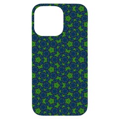 Green Patterns Lines Circles Texture Colorful Iphone 14 Pro Max Black Uv Print Case by uniart180623