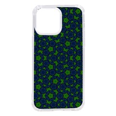 Green Patterns Lines Circles Texture Colorful Iphone 14 Pro Max Tpu Uv Print Case