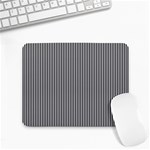 Stripe Line Pattern Black Lines Small Mousepad Front