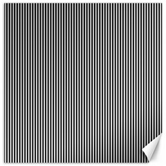 Stripe Line Pattern Black Lines Canvas 20  x 20 