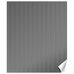 Stripe Line Pattern Black Lines Canvas 20  x 24 