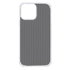 Stripe Line Pattern Black Lines Iphone 13 Pro Max Tpu Uv Print Case by Ravend