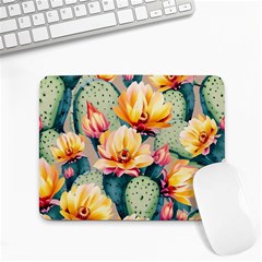 Prickly Pear Cactus Flower Plant Small Mousepad by Ravend