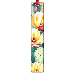 Prickly Pear Cactus Flower Plant Large Book Marks by Ravend