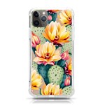 Prickly Pear Cactus Flower Plant iPhone 11 Pro Max 6.5 Inch TPU UV Print Case Front