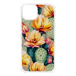 Prickly Pear Cactus Flower Plant iPhone 13 TPU UV Print Case Front