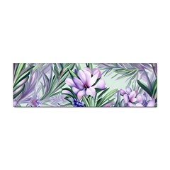 Beautiful Rosemary Floral Pattern Sticker (bumper) by Ravend