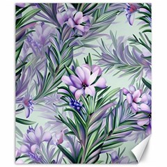 Beautiful Rosemary Floral Pattern Canvas 20  X 24  by Ravend