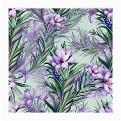 Beautiful Rosemary Floral Pattern Medium Glasses Cloth by Ravend