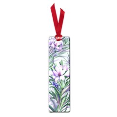 Beautiful Rosemary Floral Pattern Small Book Marks by Ravend