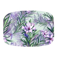 Beautiful Rosemary Floral Pattern Mini Square Pill Box by Ravend