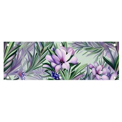 Beautiful Rosemary Floral Pattern Banner And Sign 6  X 2 